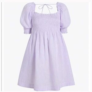 Hill House Nap Dress Athena Lilac Stripe M